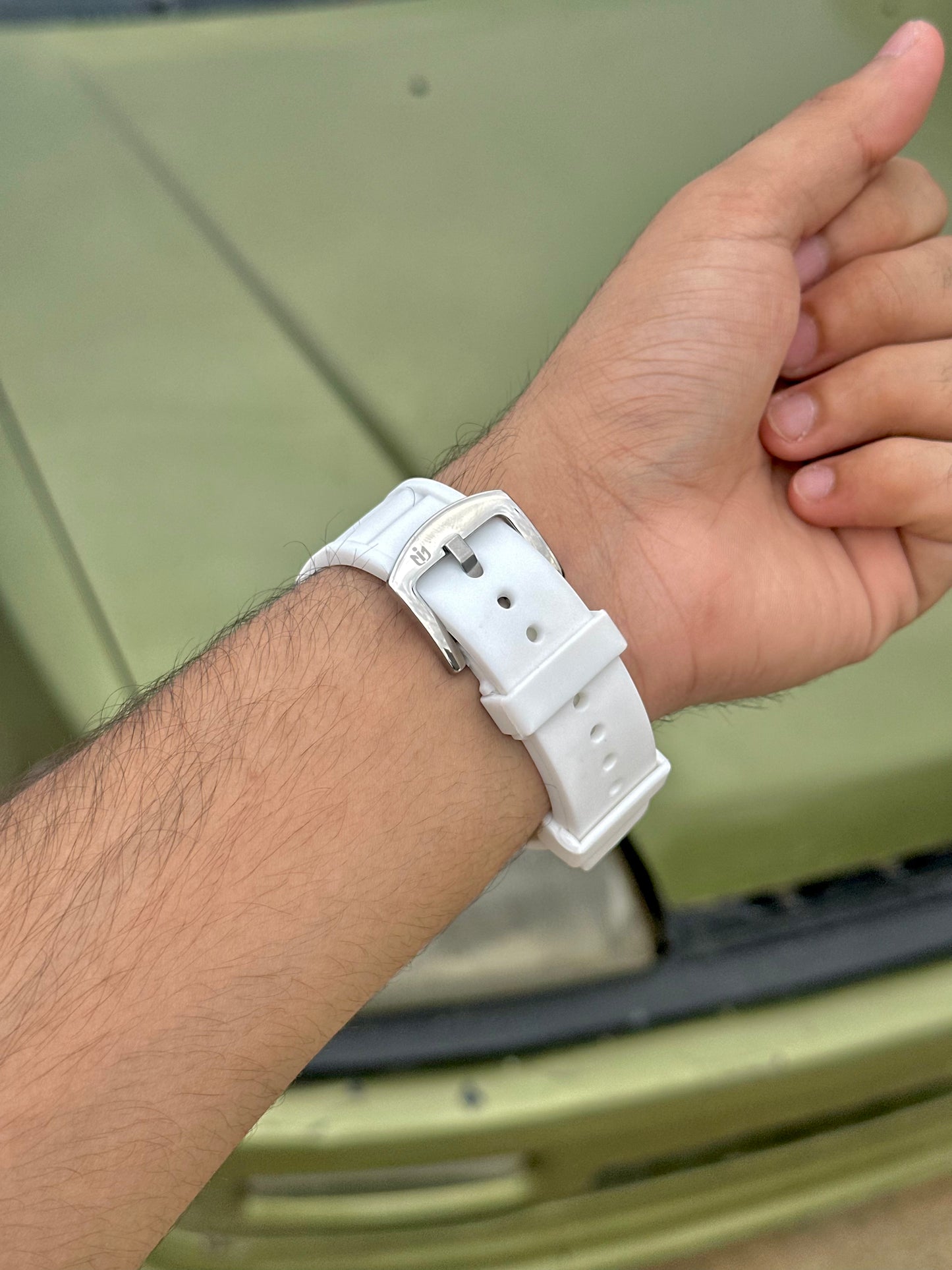 RM3001 White Skeleton Style Replica Watch